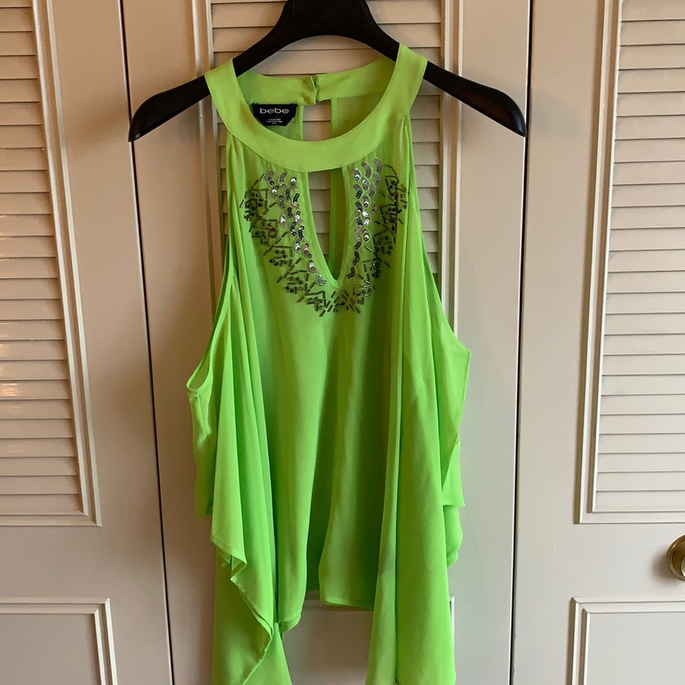 Sequin detail top